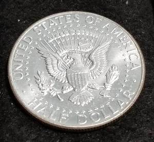1964 KENNEDY HALF DOLLAR BU-UNC
