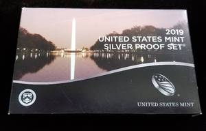 2019 US SILVER PROOF SET IN ORIGINAL PACKAGING