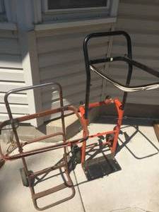 lot 71 image: Moving Dolly and Garbage Bag Holder