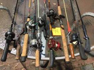 lot 94 image: Fishing Rods and Reels