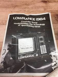 lot 204 image: Lowrance Computer Sonar Fish Locator