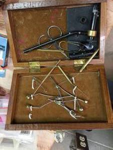 lot 240 image: Fishing And Fly Tying LotFly Fishing Reels and Case