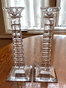 lot 43 image: Four Sets of Decorative Candlestick Holders