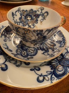 lot 107 image: Two Russian Trio TeacupSaucer Sets- Lomonosov