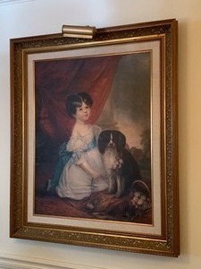 lot 138 image: Lovely Portrait Painting (Reproduction)