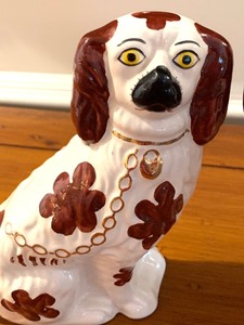 lot 229 image: Pair of Staffordshire Dogs