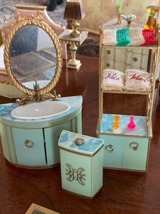 lot 279 image: Large Lot of Fantasy Doll Furniture