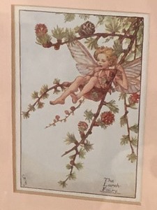 lot 300 image: Pair of Framed Fairy Prints