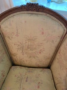 lot 100 image: French Style Arm Chair