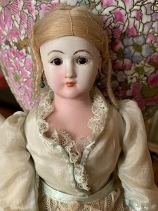 lot 273 image: Bisque Head Doll