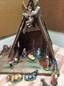 lot 342 image: Assorted Christmas Deco