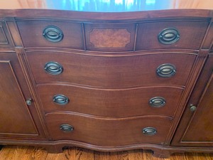 lot 380 image: 1940s Mahogany Buffet