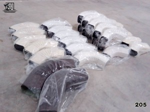 lot 205 image: Assorted Bag 3 2x3 and 3x4 Elbows 30pcs Norandex and EDCO