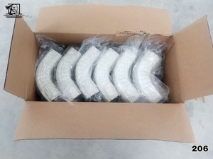 lot 206 image: Aluminum A Elbows 2x3 Almond 29 pcs Norandex AAE23AL