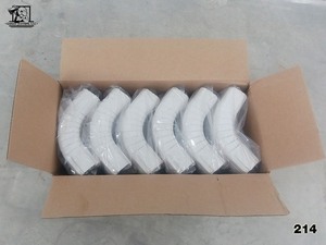 lot 214 image: Aluminum A Elbow 2x3 Desert 30 pcs EDCO 1256-718