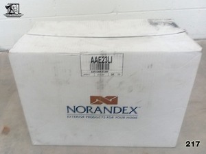 lot 217 image: Aluminum A Elbow 2x3 Linen 30 pcs Unopened Norandex ABE23LI