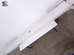 lot 226 image: Aluminum Downspout 2x3 10 Almond 10 pcs Norandex ADS2310AL