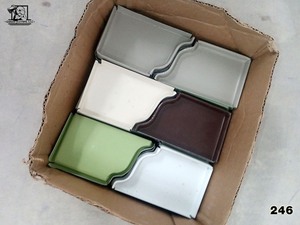 lot 246 image: 22 5 ENL and 12 5 ISM various colors Norandex and EDCO
