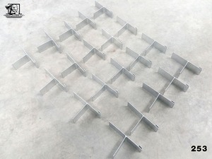 lot 253 image: 5 Aluminum Jumbo T-Wedges 20 pcs