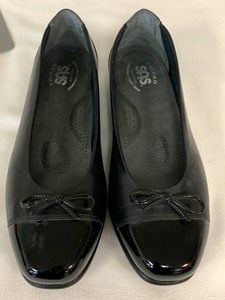 lot 147 image: New Black Ladies Flats by SAS