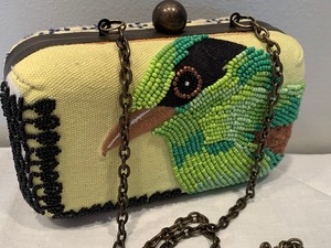 lot 94 image: Jasper and Jeena Beaded Purse