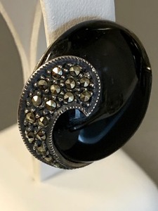 lot 135 image: Judith Jack Sterling Earrings