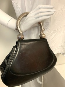 lot 154 image: Vintage Leather PRADA Handbag