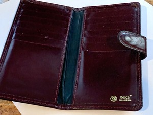 lot 195 image: Bosca Leather Card Holder