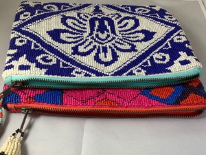 lot 203 image: Two Beaded Handbags by Jasper and Jeera