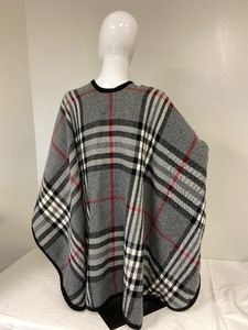 lot 226 image: V. Fraas Tartan Plaid CapeShawl