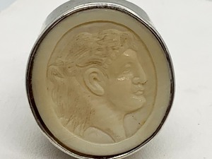 lot 118 image: Sterling Silver Rebecca Collins Ring Size 6-7