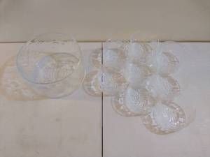 Oiva Toikka for Iittala Vintage Finnish Glass Serving Set