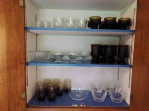 Contents of Kitchen Cabinet