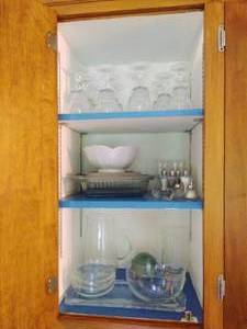 Contents of Kitchen Cabinet