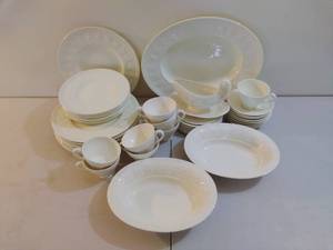 White Wedgewood China Set
