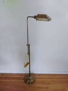 Vintage Brass Standing Lamp