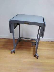 Rolling Metal Table
