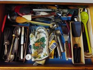 Contents of All Kitchen Drawers