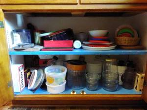 Contents of Kitchen Cabinets