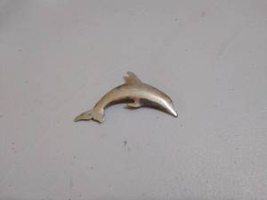 Sterling Silver Dolphin Pin