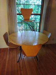 Dining Table & Four Chairs
