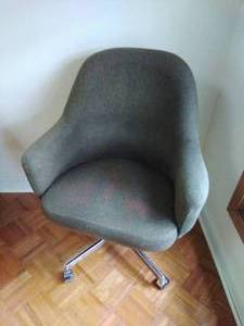 Vintage Green Desk Chair