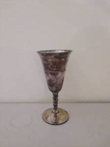 Vintage Silver-Plated Award Goblet