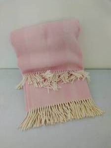 GORGEOUS Pink Norwegian Blanket