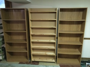 3 Bookshelves