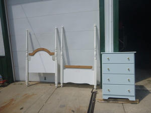 Single Bed with Dresser