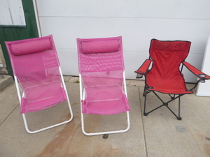 3 Outdoor Chairs