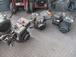 3 Horizontal Shaft Motors
