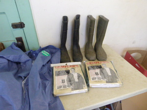 Rubber Boots and Rainwear