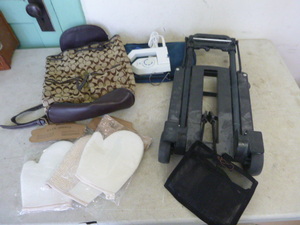 Coach Purse and Travel Items